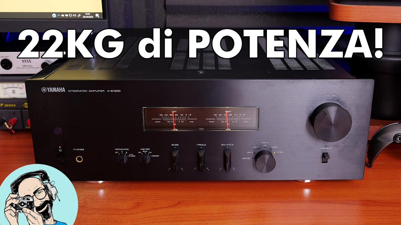 Yamaha A-S1200: 22KG di POTENZA!