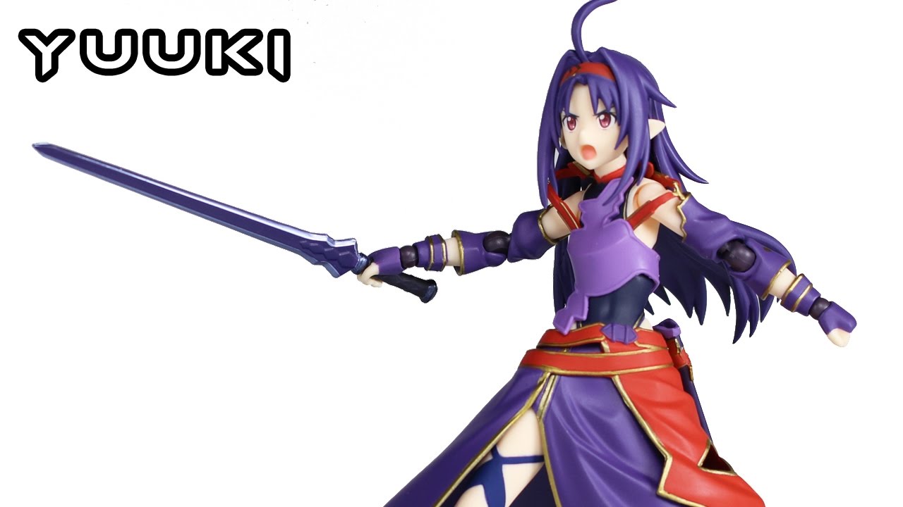 Figma Sword Art Online 2 YUUKI WonFes Exclusive Action Figure Toy Review