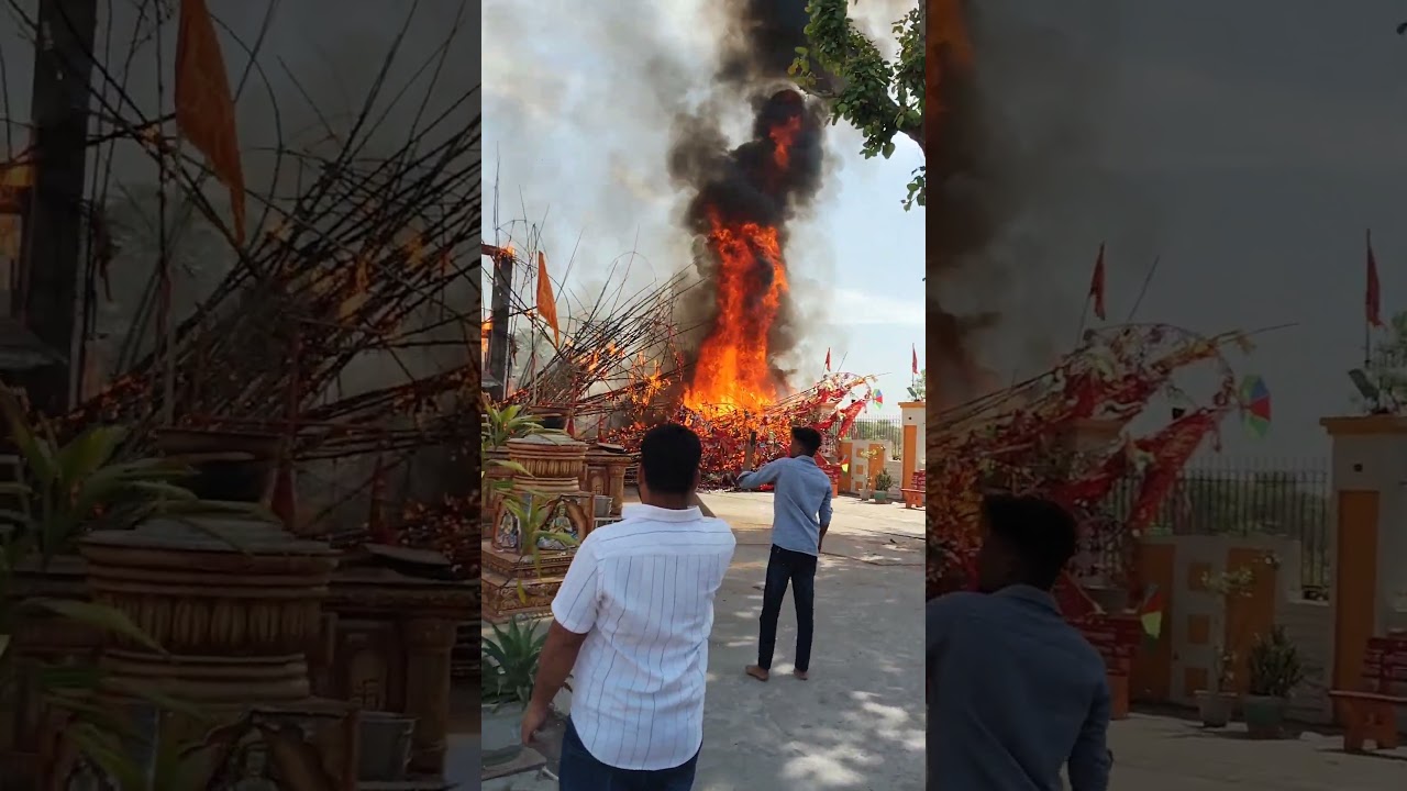 Usayani Mandir Me Lagi Bhishan Aag 😱🔥 | Firozabad Ka Sabse Darawna Scene | Reality Shocked Everyone😨