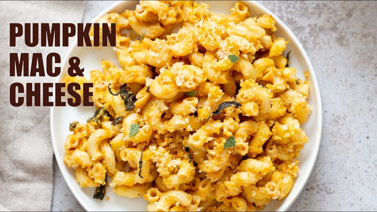 PUMPKIN MAC & CHEESE BAKE - Pumpkin Or Butternut Cheesy Sauce | Vegan Richa Recipes
