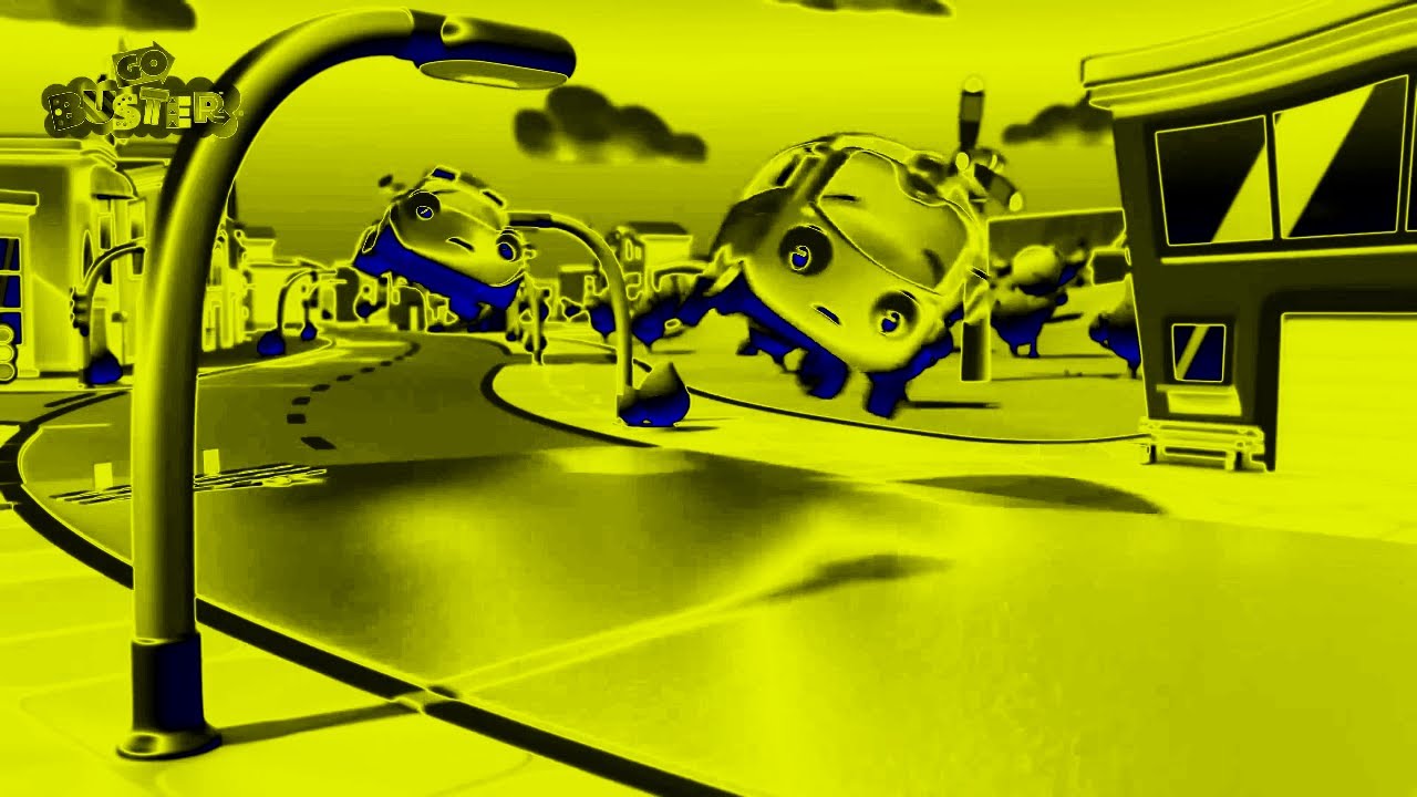 No, They run into the Mud | Go buster (Sponsored by: Gamavision Csupo Effects)