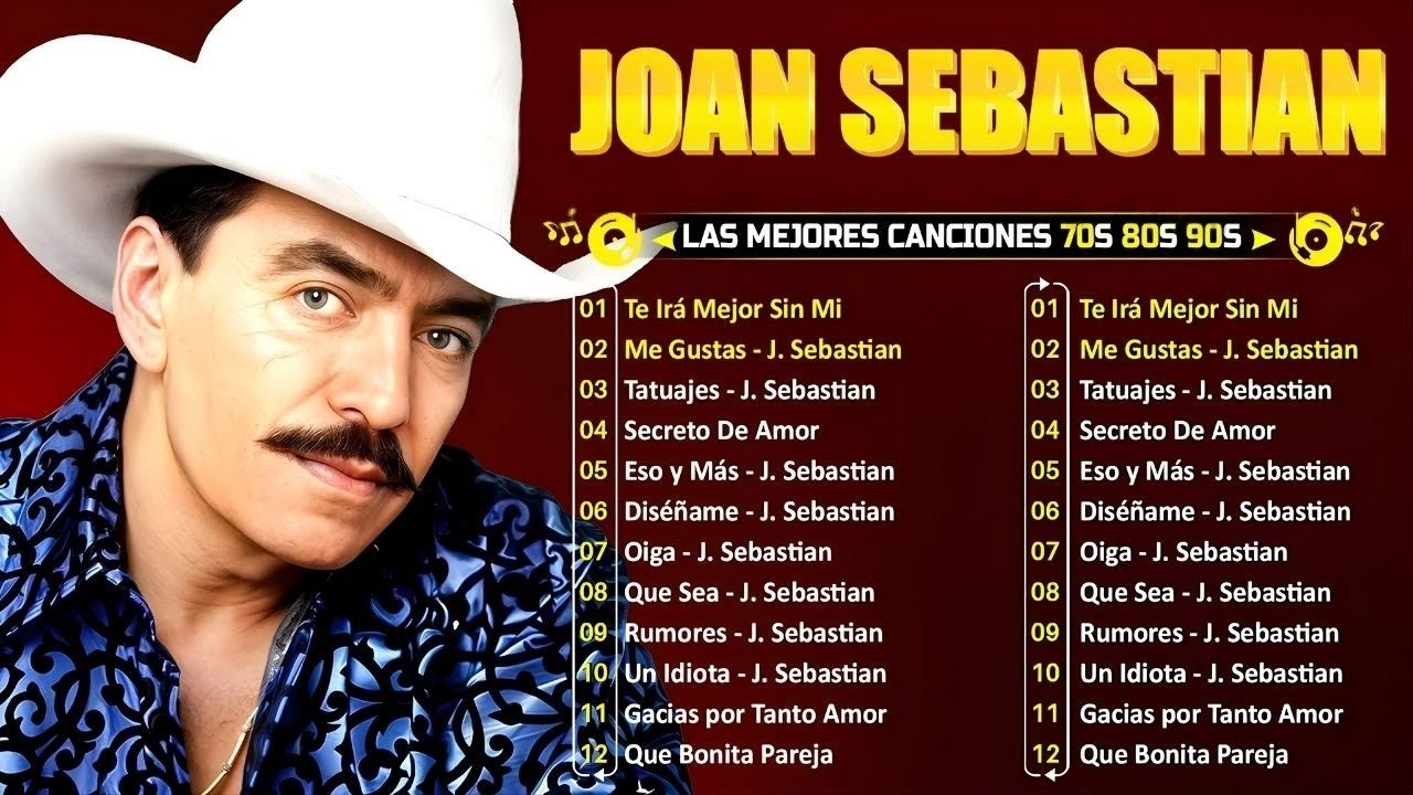 Joan Sebastian 50 Grandes Éxitos Mix 🔥 Sus Mejores Canciones | Álbum Completo