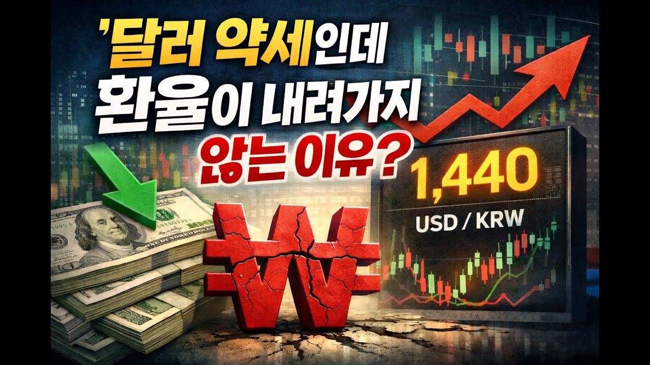 달러 약한데 환율은 왜 안 떨어지나: 정부가 만든 &lsquo;원화 불신&rsquo;
