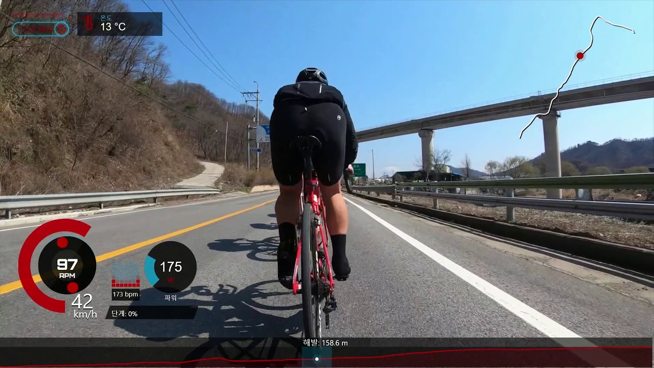 1시간 평속 40.6km/h 북부의 KOM을 가지러 노동당사로 갑니다!