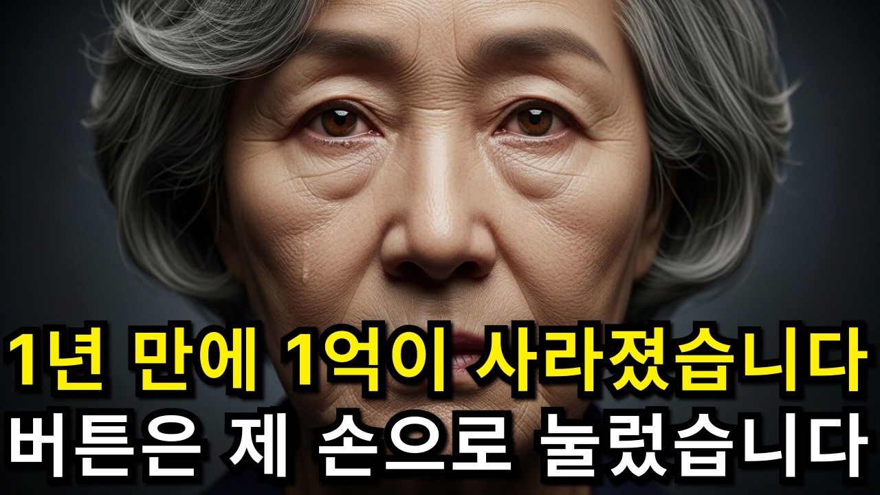 침묵의 반전 | 1년 만에 1억이 사라졌습니다 버튼은 제 손으로 눌렀습니다