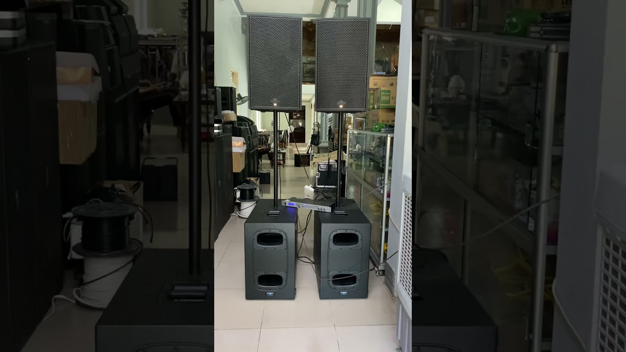 EAW RSX129 + QSC KS212C