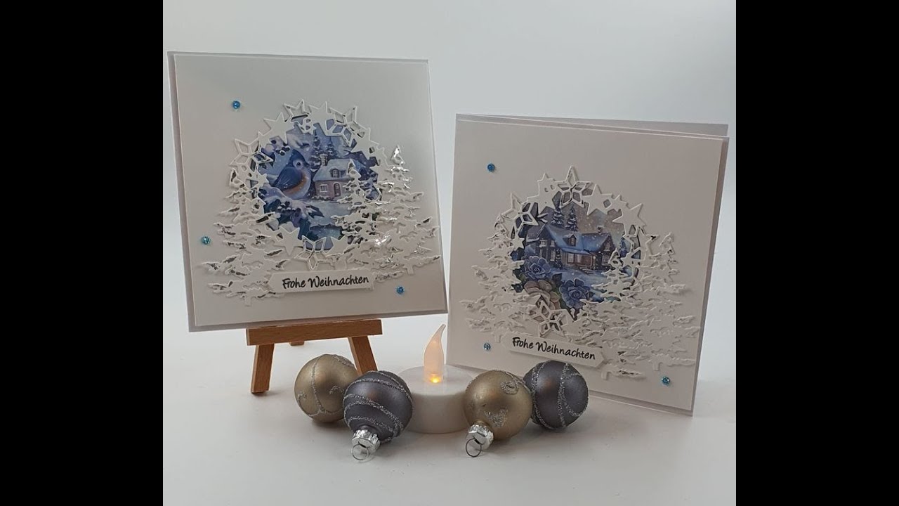 Winterkarte Weihnachtskarte