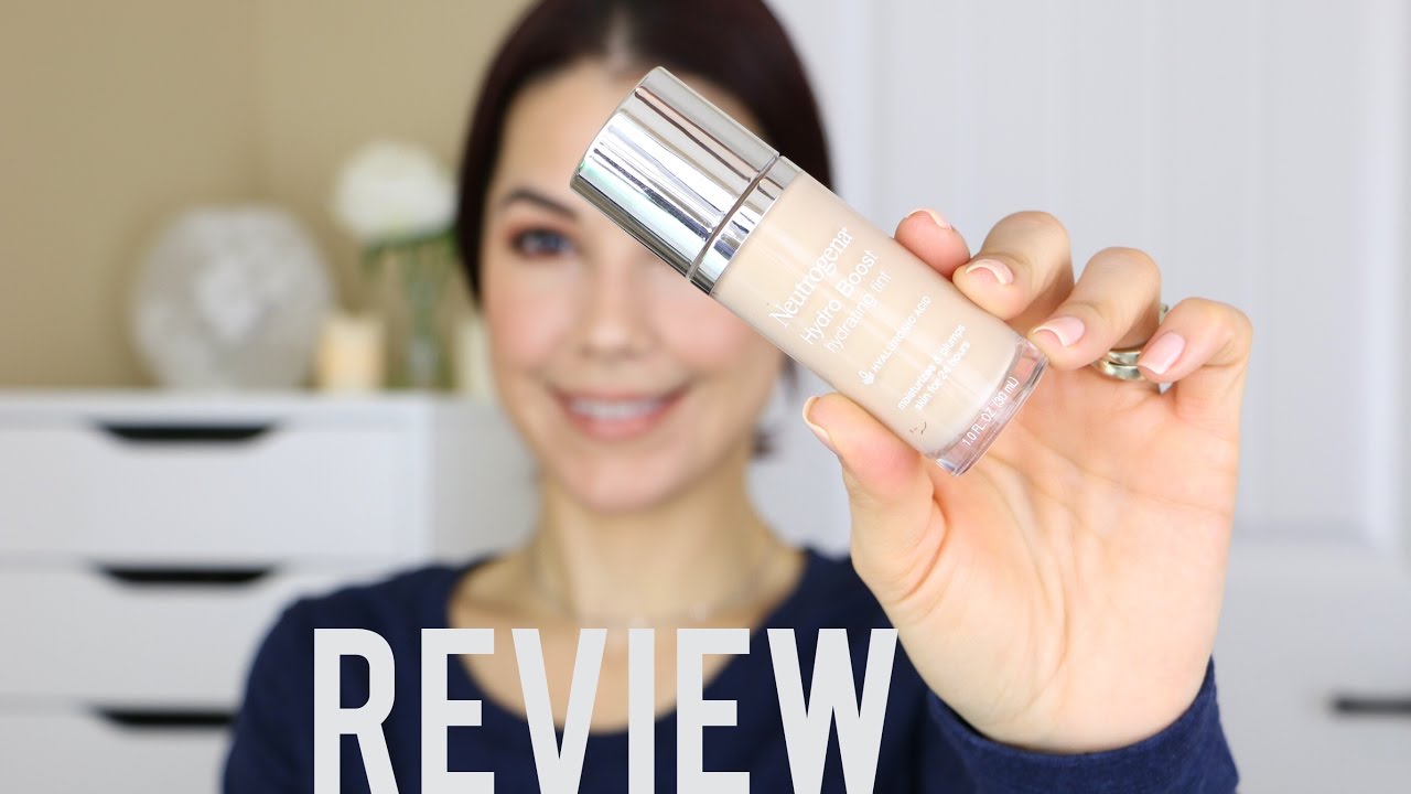 IN DEPTH REVIEW {Neutrogena Hydro Boost Hydrating Tint Foundation}