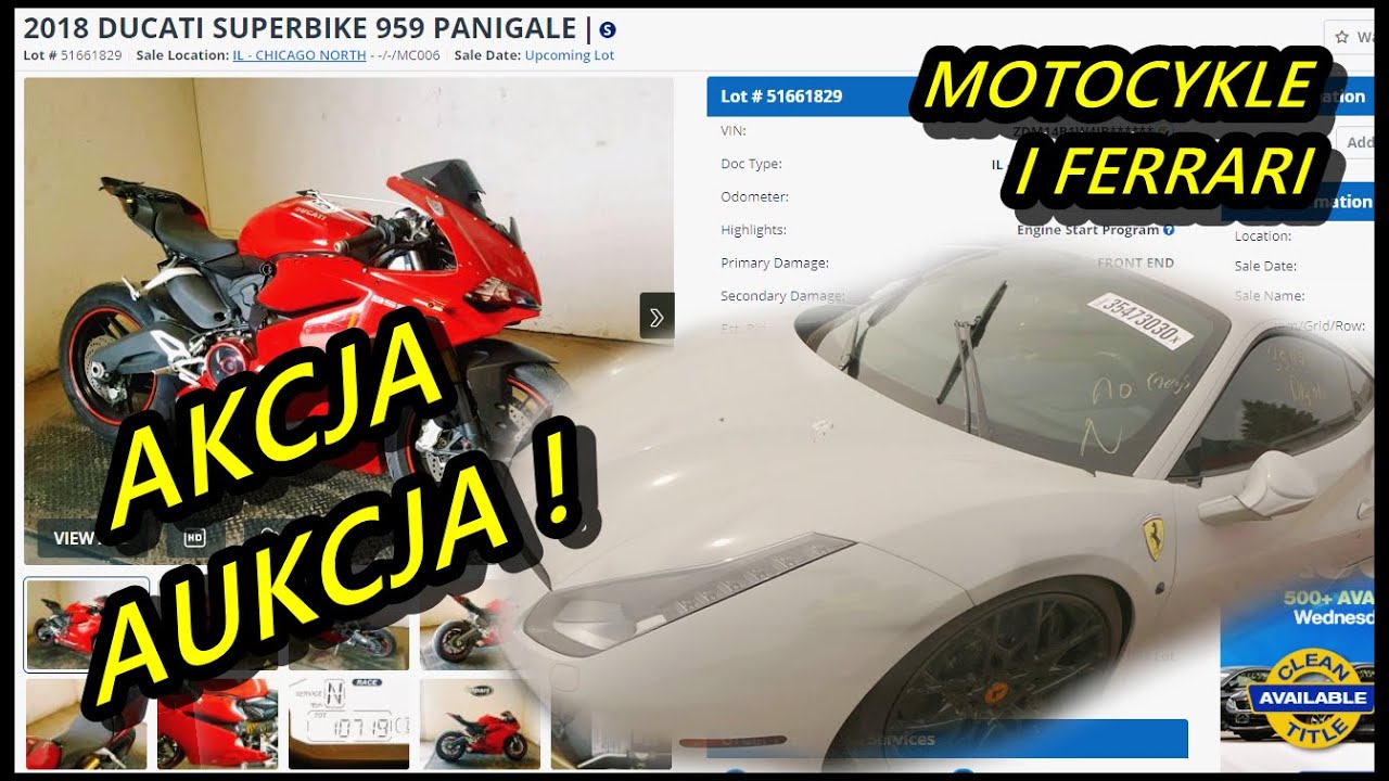 Motocykle z USA