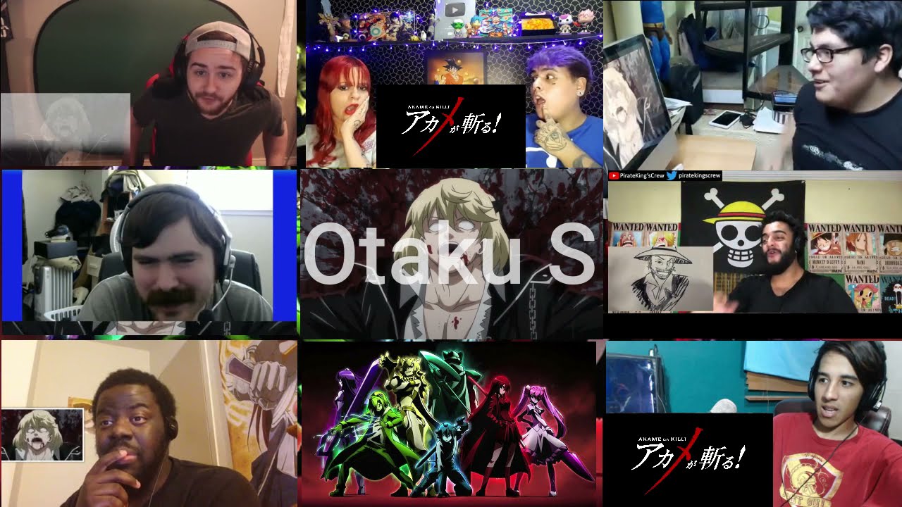 Akame Ga Kill Episode 8 Reaction Mashup!!