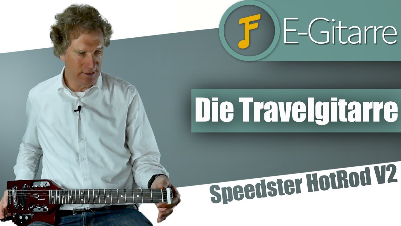 Die Traveller Guitar Speedster – alles, was man auf Reisen an E-Gitarre braucht!