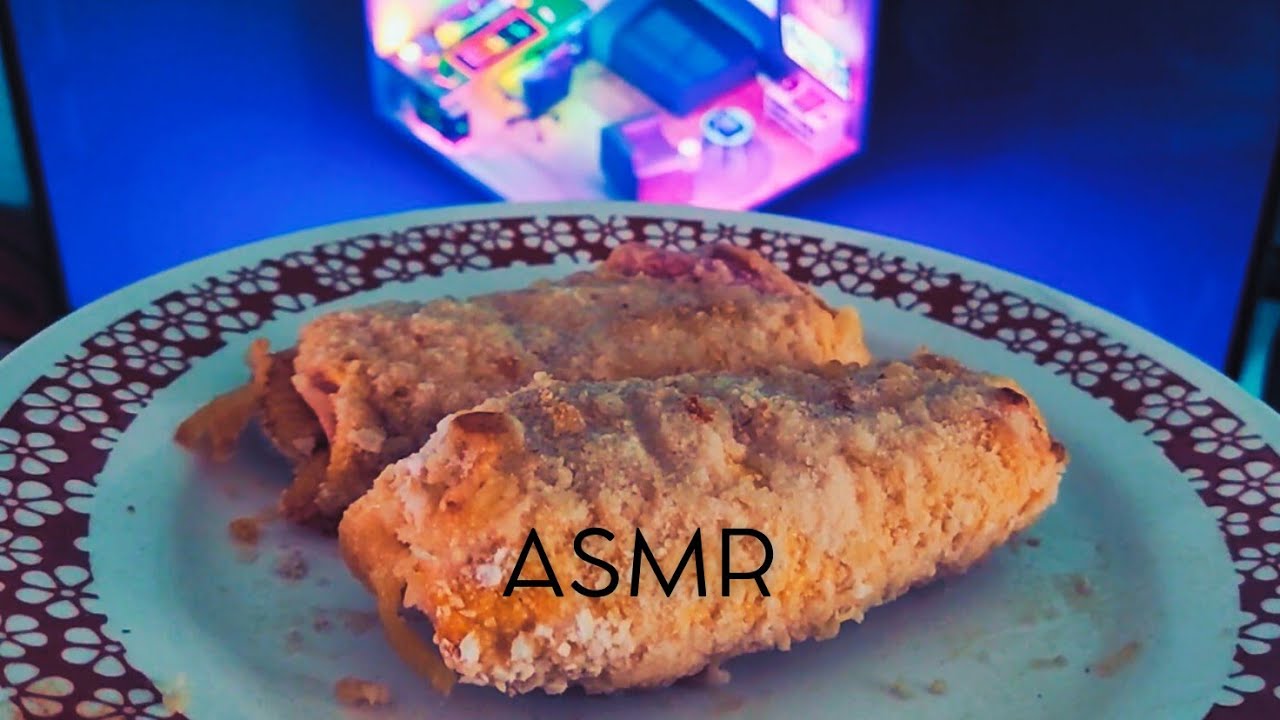 ASMR🍗| Barba come Pechuga Empanizada 🍗mientras entra a Steam a buscar Juegos 🕹️ #asmr #eatingsounds