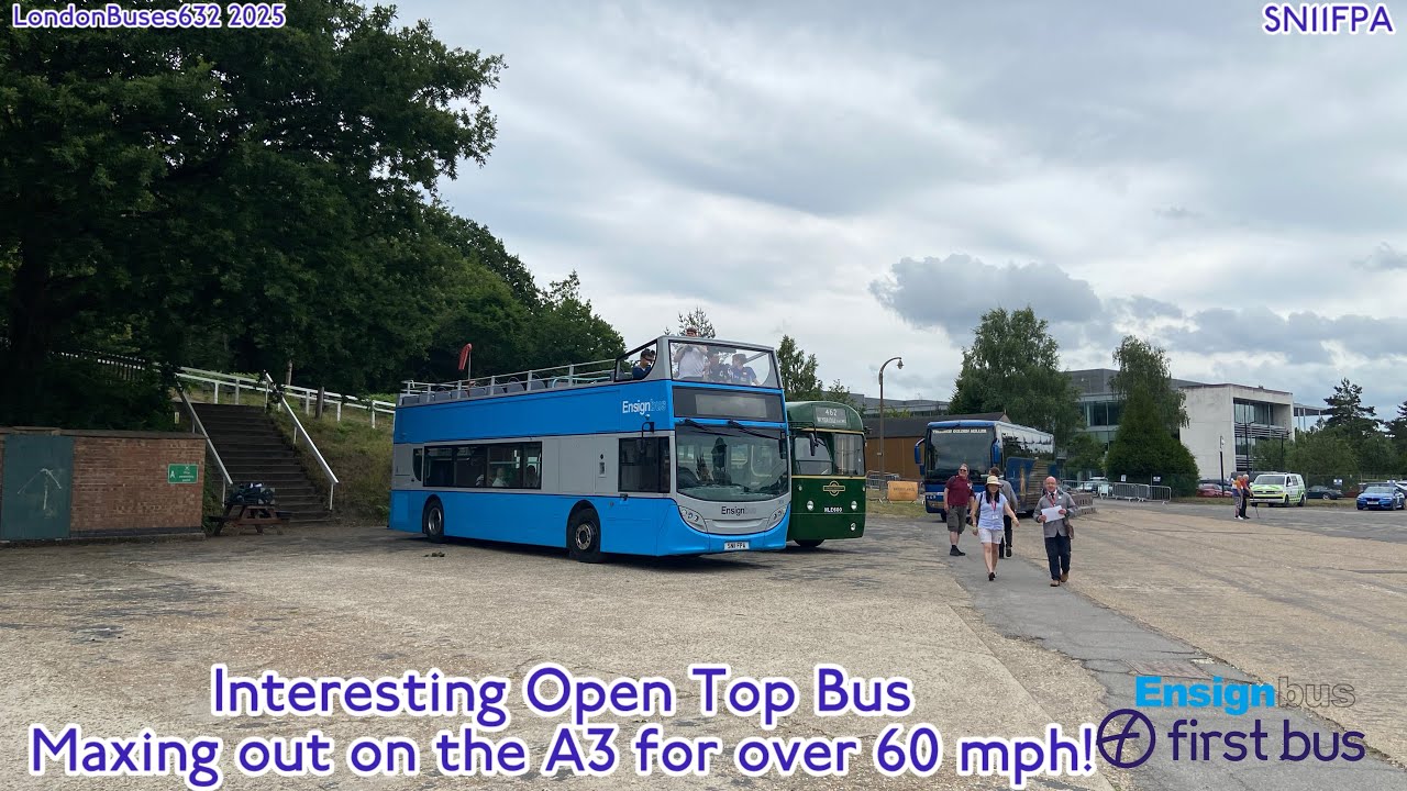 [Extreme Thrash]Interesting SN11FPA maxing out on the A3 for over 60 mph!|LondonBuses632