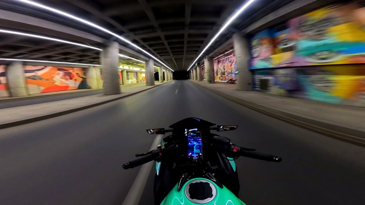 CINE A PUS TUNEL IN DRUM?!? Kawasaki Ninja 650R Moto POV Romania.