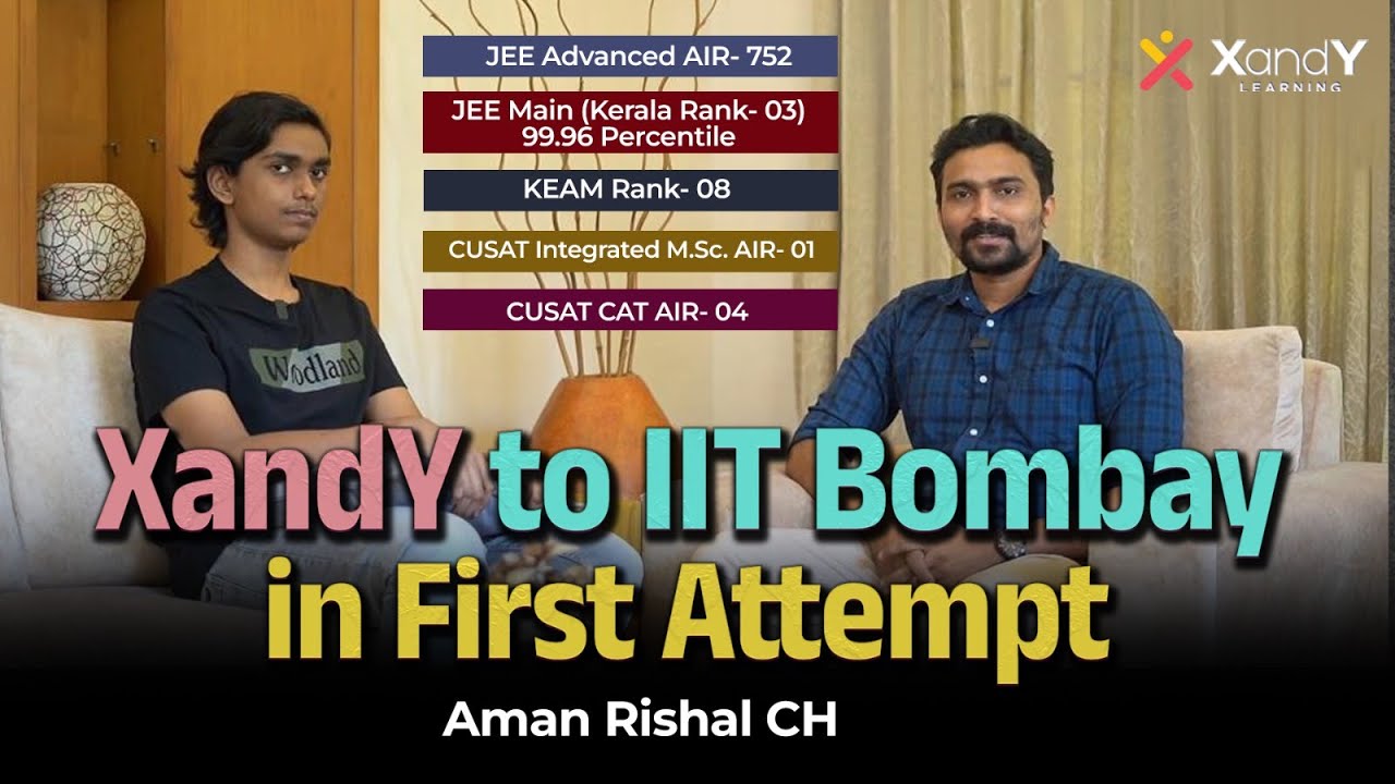 Interview with JEE 2022 Topper | XandY Alumnus | Aman Rishal #iitian  #jeetopper #jeeadvanced