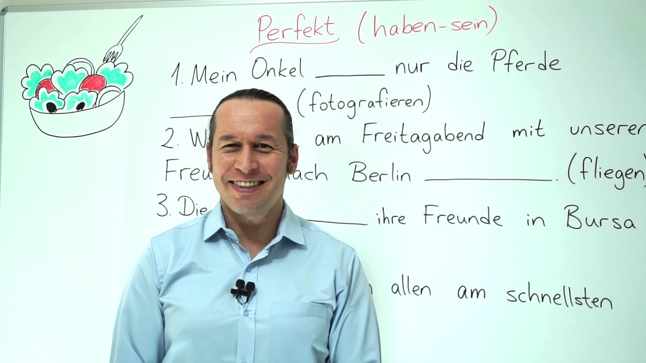 Almanca A2 INTENSIV Ders - 3 Perfekt Zaman (Haben - Sein)  