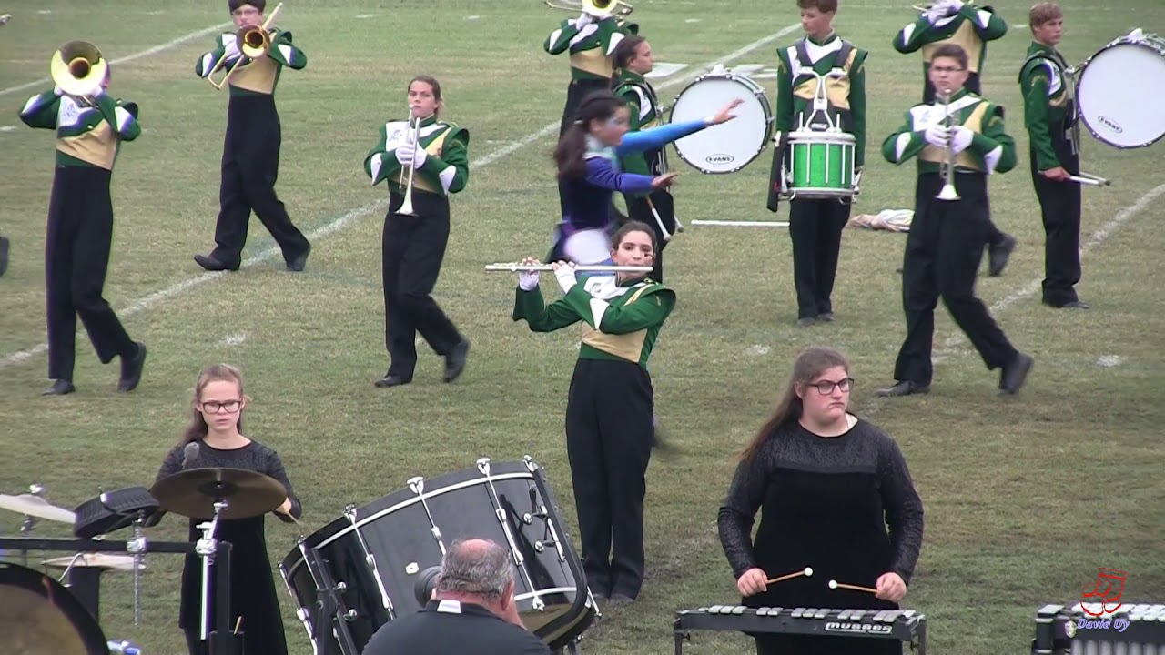 North Moore High School Marching Mustangs at Midway 10/5/2019