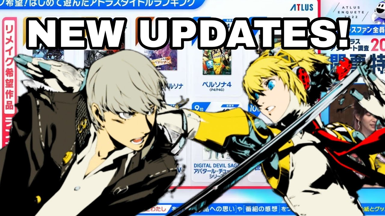 Atlus намекает на будущее игр серии Persona И МНОГОЕ ДРУГОЕ!