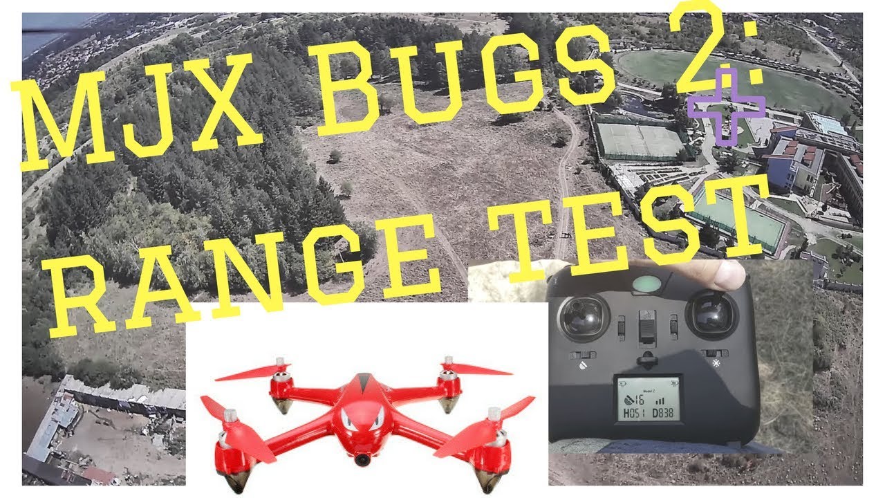 MJX Bugs 2 GPS Drone Range Test - Let's Fly Beyond 1km
