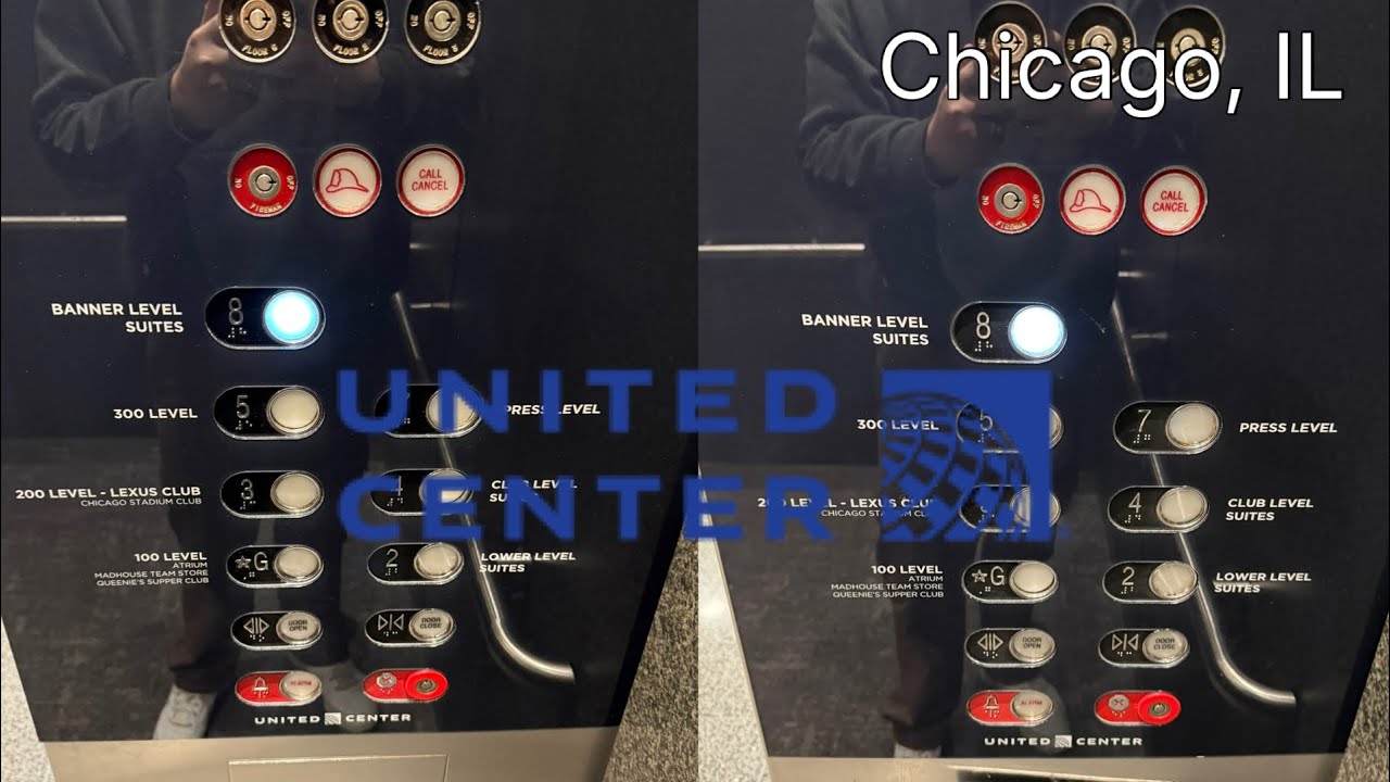 Montgomery Traction Elevators ~ United Center ~ Chicago, IL