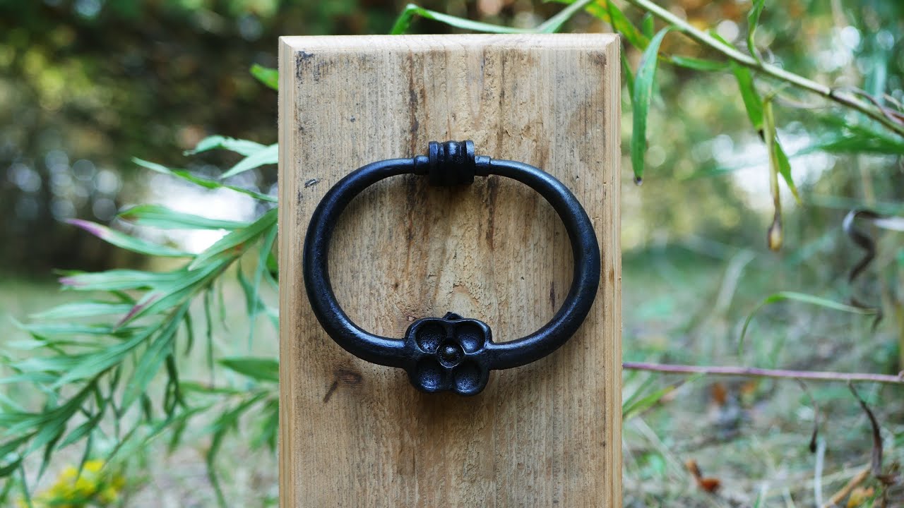 How to Forge a Gothic Door Knocker with a Rosette