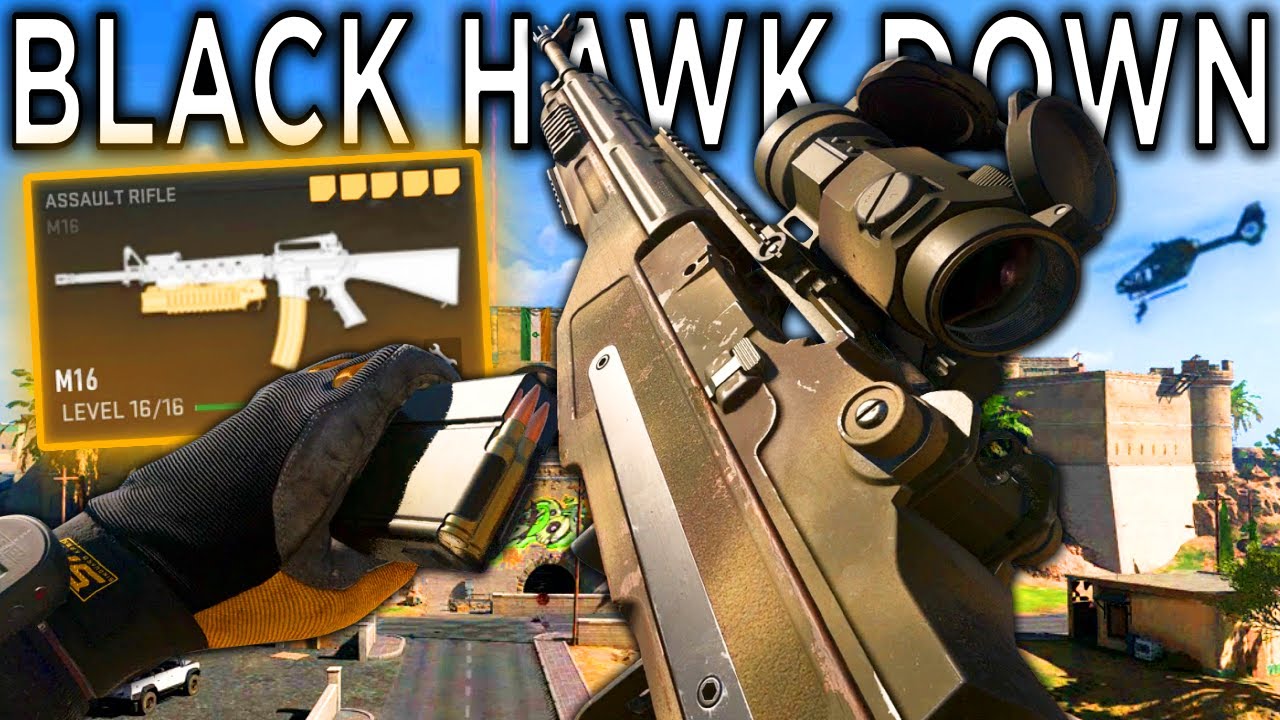 M14 & M16 from Black Hawk Down in Call of Duty Warzone 2 Gameplay