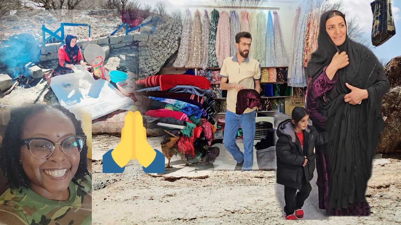 A quiet day with mother and daughter, help from a dear and respected viewer in getting clothes, e