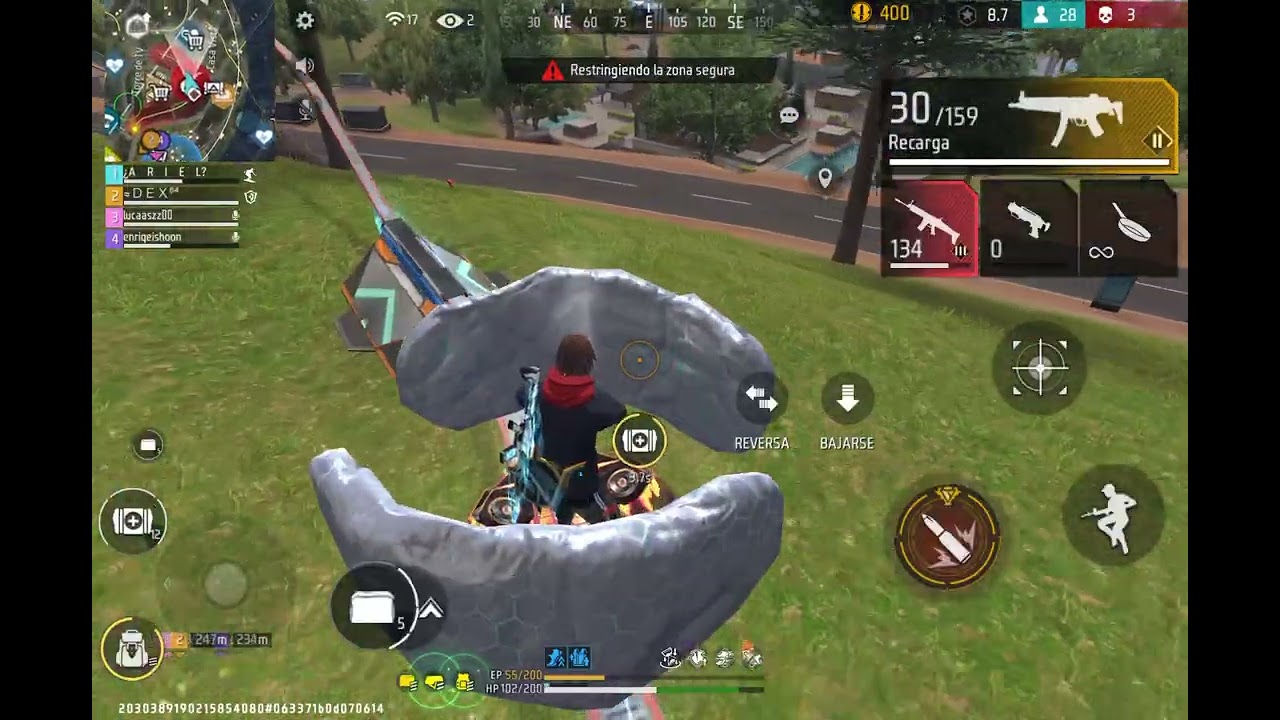 Así. Fue como gane una. Partida más con 7kills