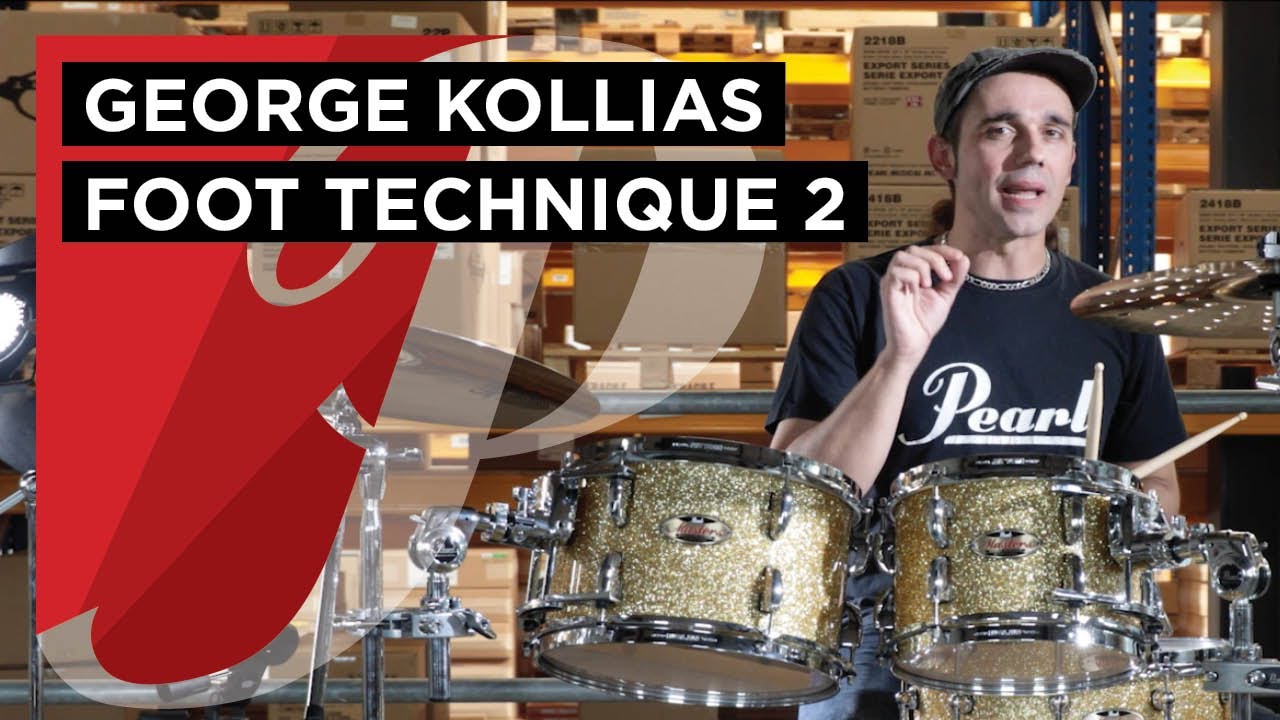 Double Bass Tutorial with George Kollias: (2) Foot technique