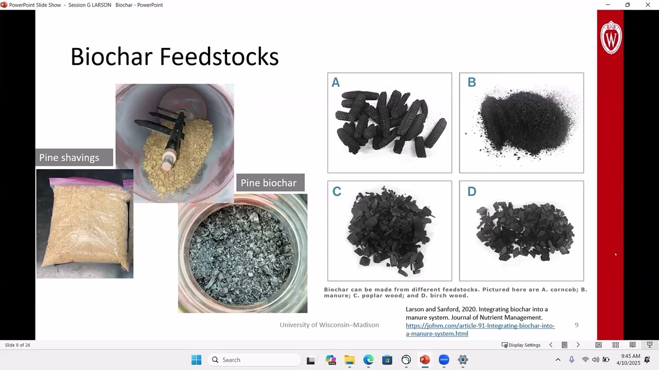Manure and Wood Based Biochar Soil Amendment Field Trials
