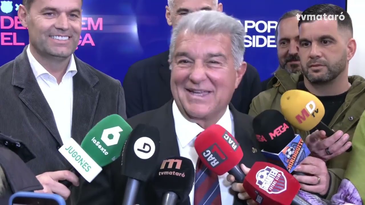 El Maresme i Mataró escenaris de campanya per a les eleccions del FC Barcelona