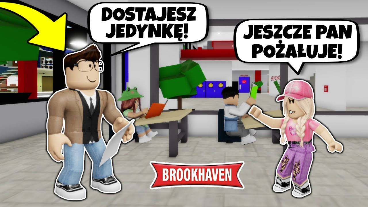 ZOSTAŁEM NAUCZYCIELEM NA BROOKHAVEN! 👨‍🏫🏫