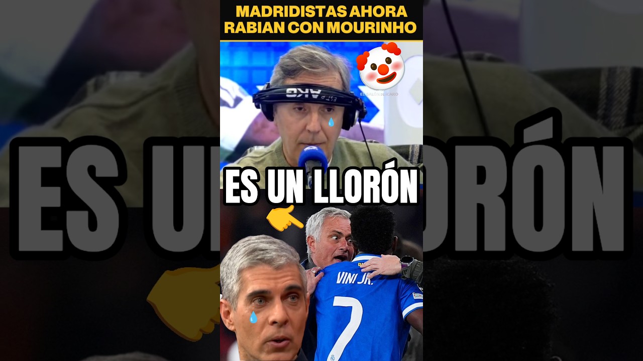 🤡👉&iquest;AHORA YA NO LES HACE TANTA GRACIA MOURINHO?💥 JOS&Eacute; LUIS S&Aacute;NCHEZ Y PACO GONZ&Aacute;LEZ RAJANDO DE MOU