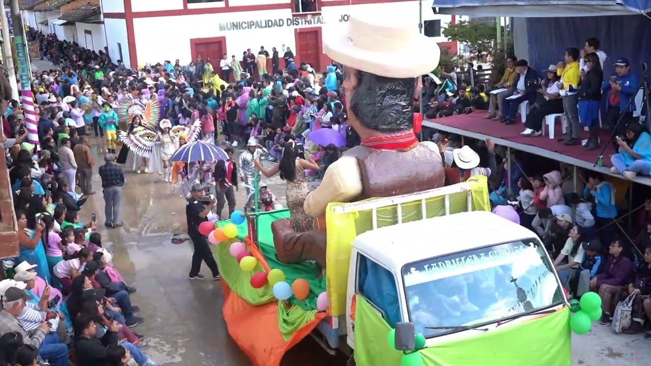 Corso del carnaval 2026, José Gálvez capital del carnaval de Celendín.