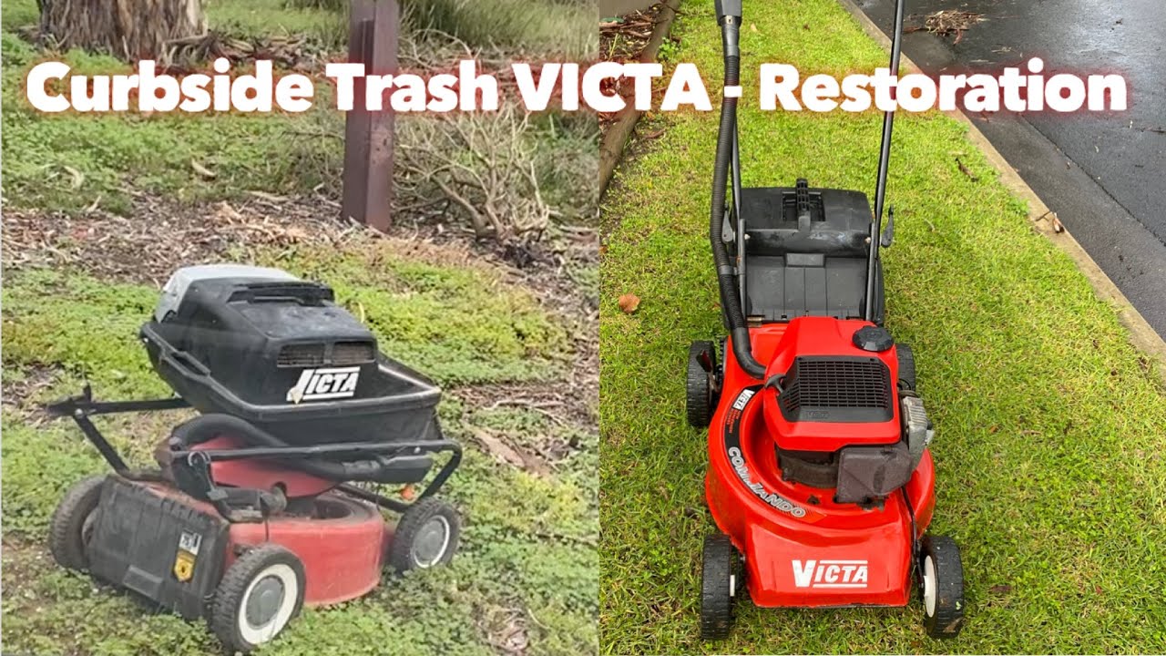 Бесплатная реставрация газонокосилки Curbside Victa 2 Stroke Commando — будет ли она работать?