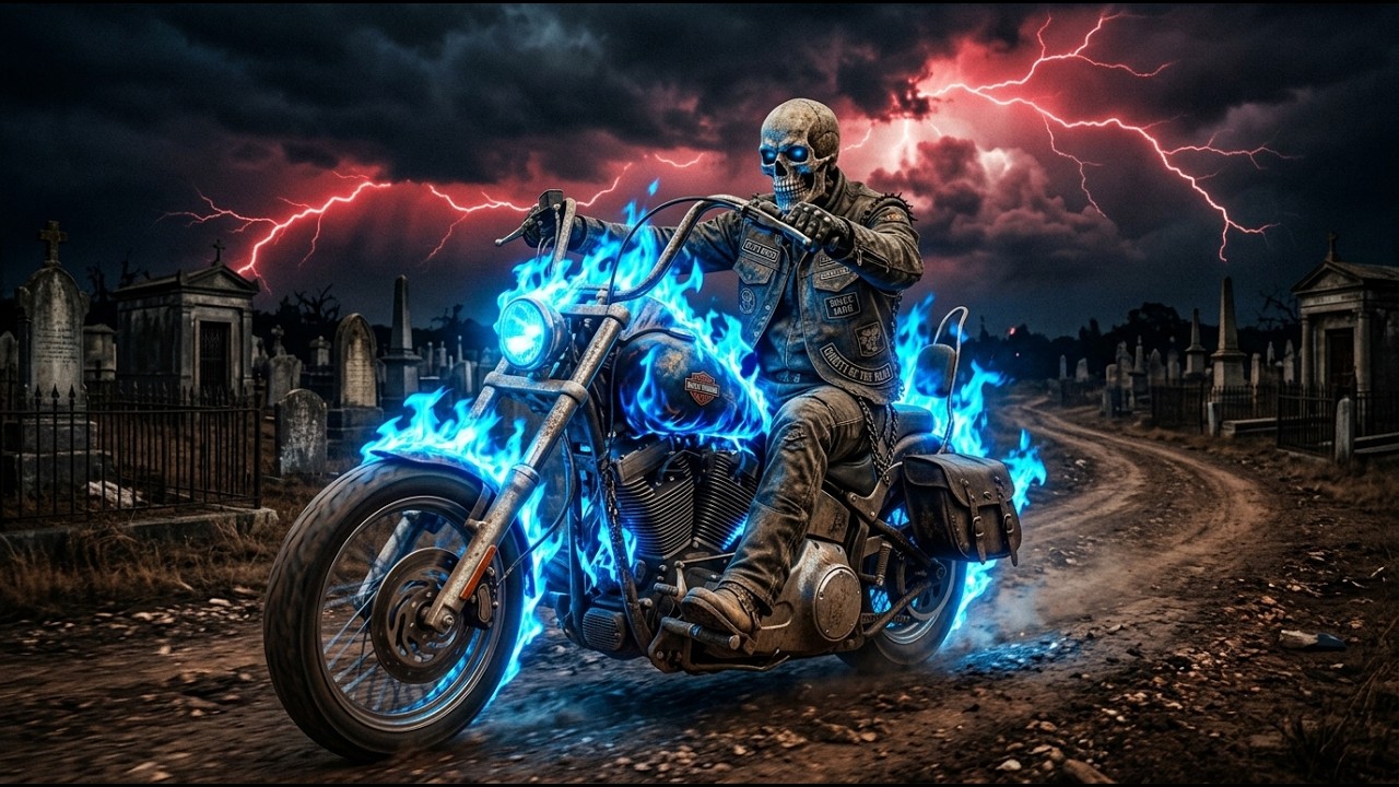 Red Lightning Over Blue Flames | Dark Country’s Forgotten Highway #darkcountry