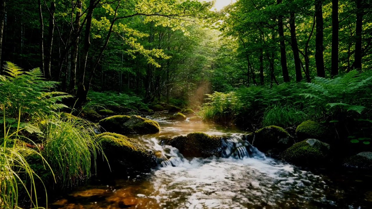 Soothing River Sounds for Sleep | Stop Overthinking & Drift Into Deep Rest (No Music)