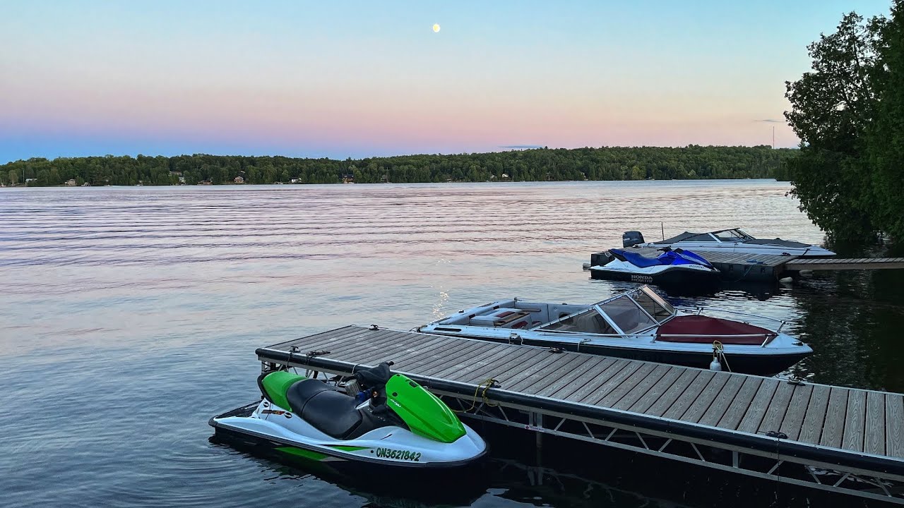 Paudash Lake, Haliburton County - Kawasaki STX 15F