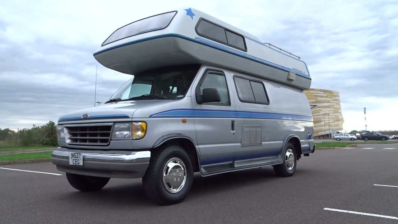 AMERICAN FORD B190 AIRSTREAM MOTORHOME 4 BERTH V8 PETROL / LPG AUTO LOW MILES