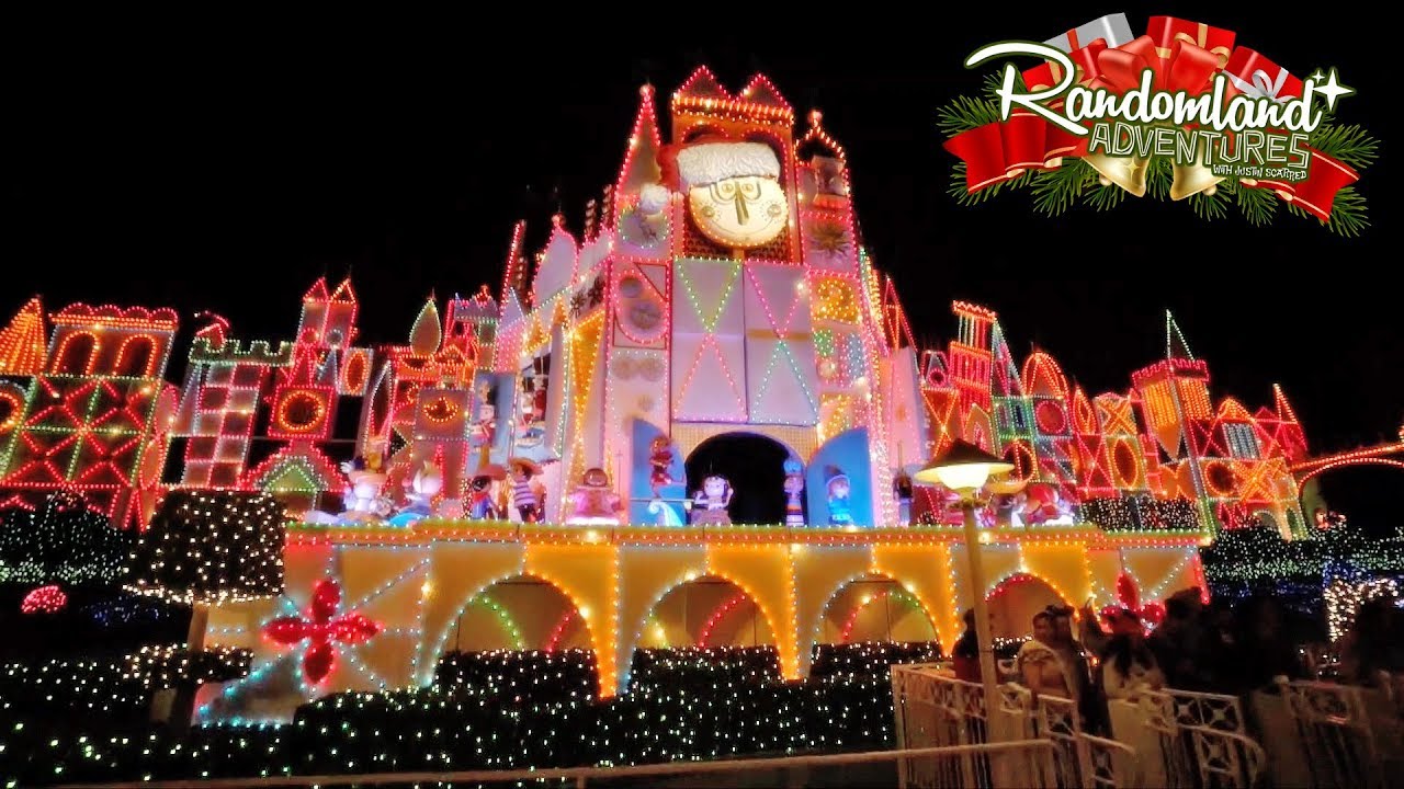 It's Christmas at Disneyland!