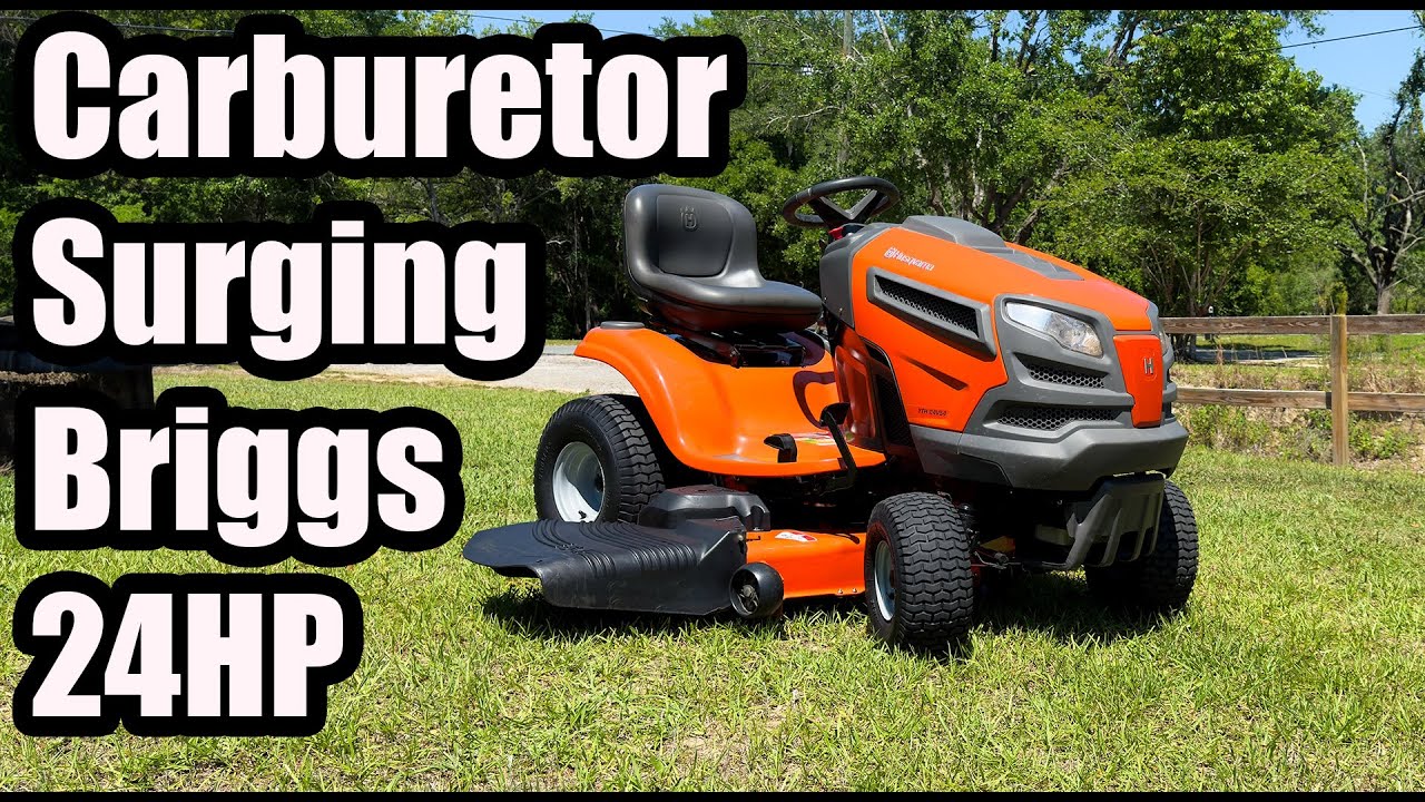 Полная очистка карбюратора Briggs and Stratton 24 л.с. V-Twin