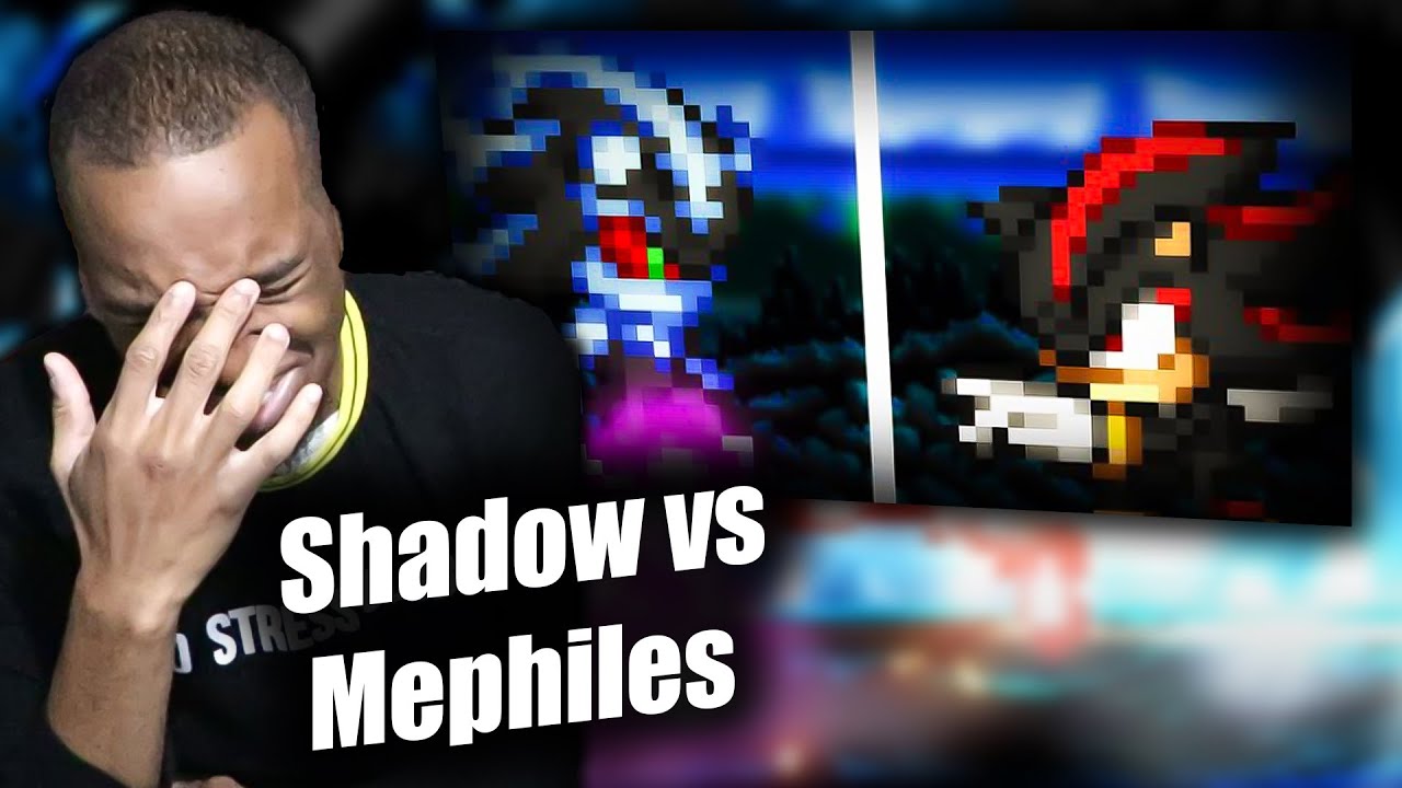 SHADOW'S BIGGEST CHALLENGE YET! Shadow vs Mephiles Reaction (from DedGrafic)