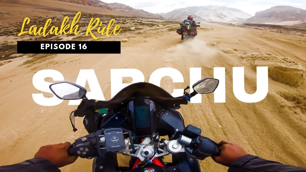 Leh to Manali Part 2 | Sarchu off road on Apache RR310 | Ladakh Ride 2021 Episode 16