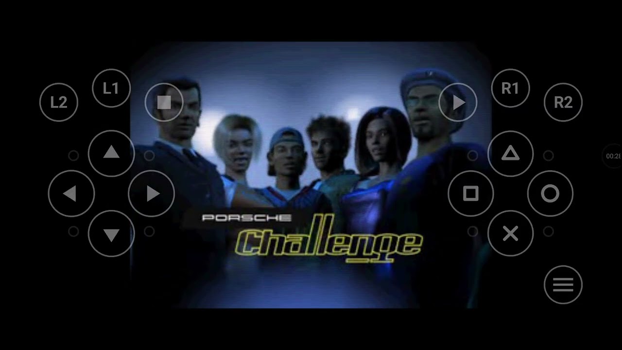 1997 Porsche Challenge PlayStation 1 Title
