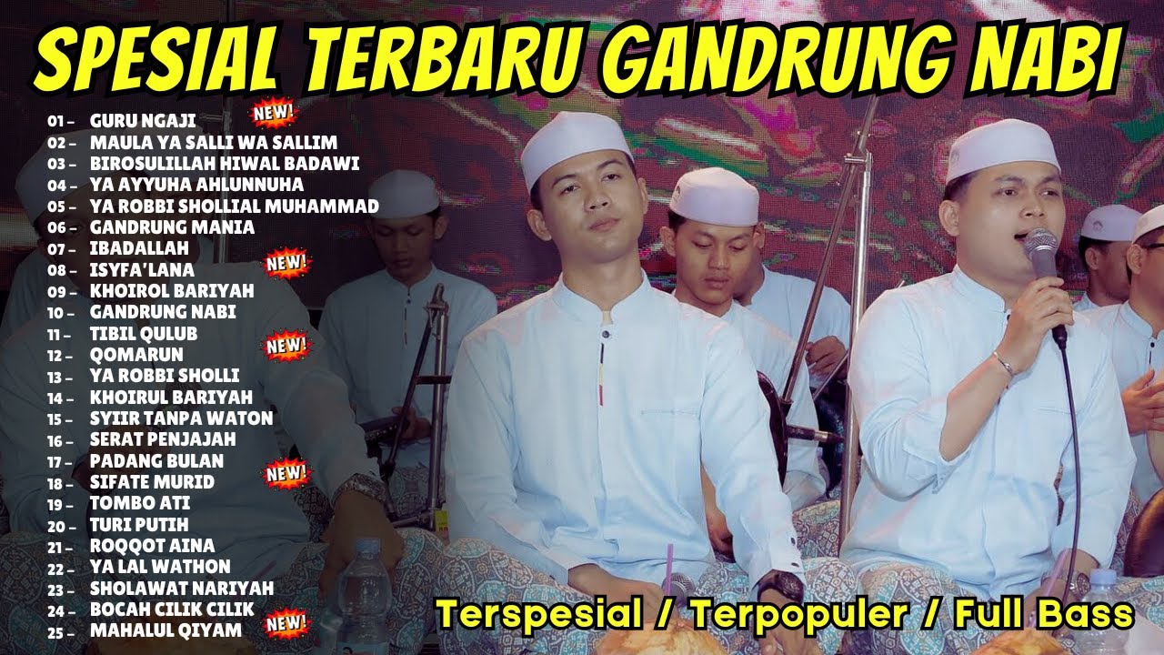 KUMPULAN SHOLAWAT GANDRUNG NABI || FULL ALBUM 2025🥰