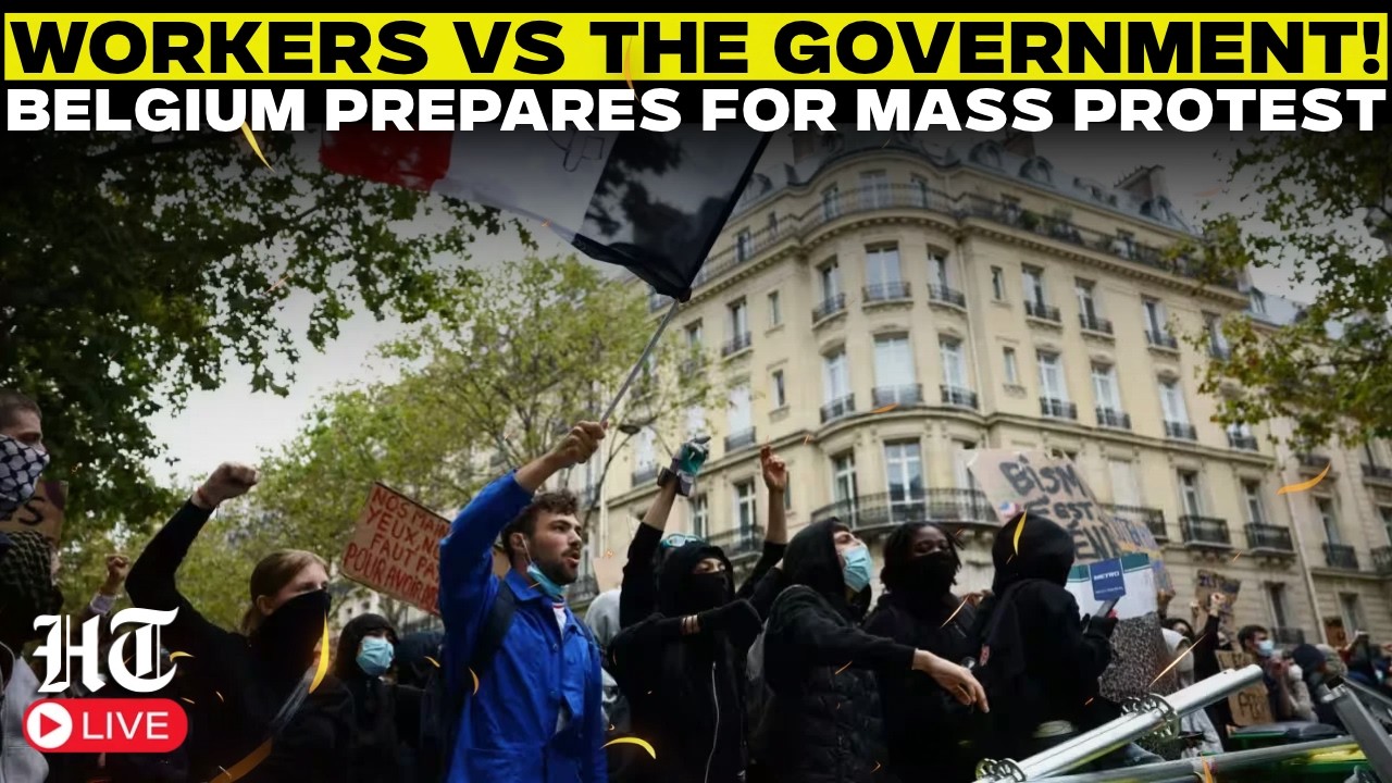 Belgium Strike LIVE: Students Join Unions in Brussels as Budget Cuts Spark Mass Protests