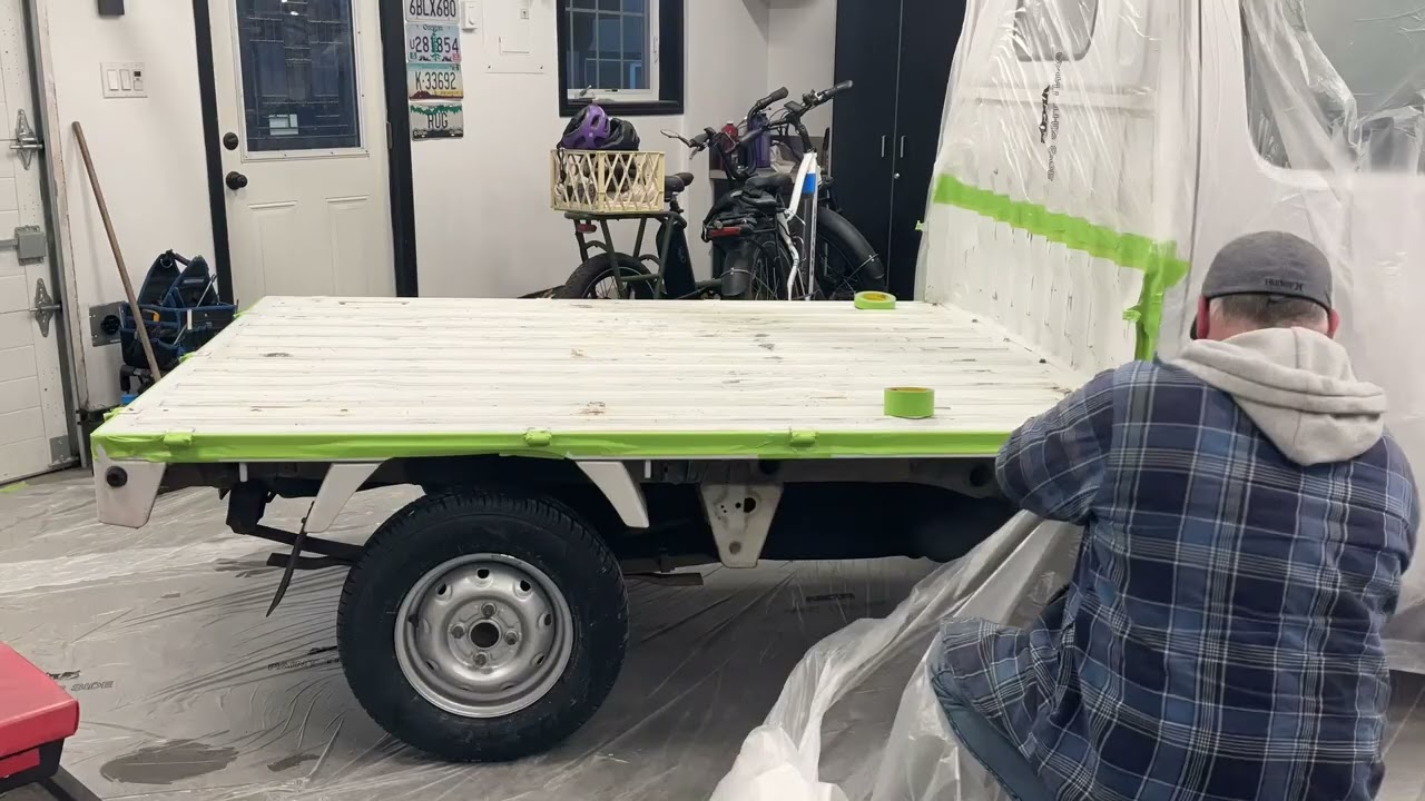 Спрей Suzuki Carry в багажнике