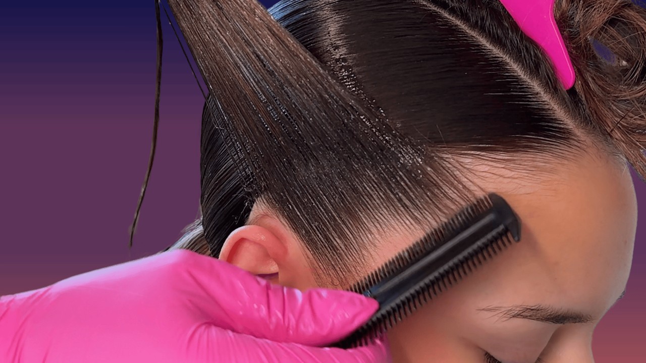 ASMR Ballroom Hairstyle Tutorial |The World's Most Slicked Back Hair