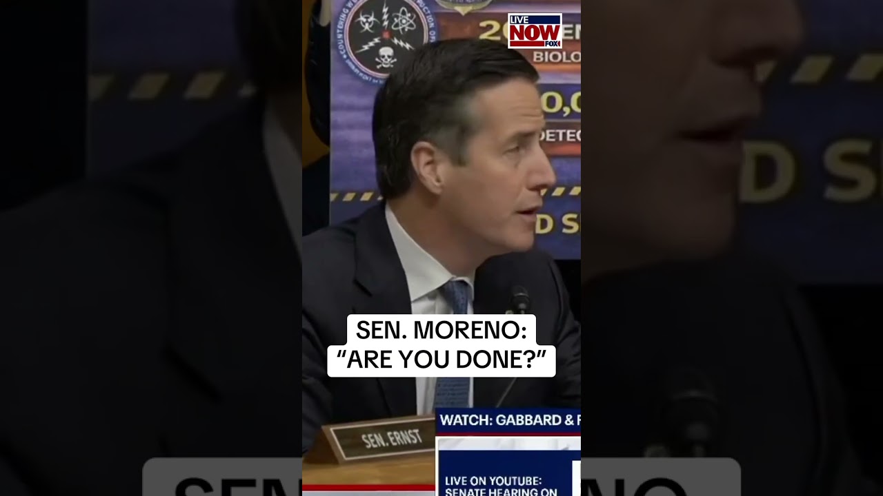 Sen. Moreno makes remarks at Mullin's DHS confirmation hearing