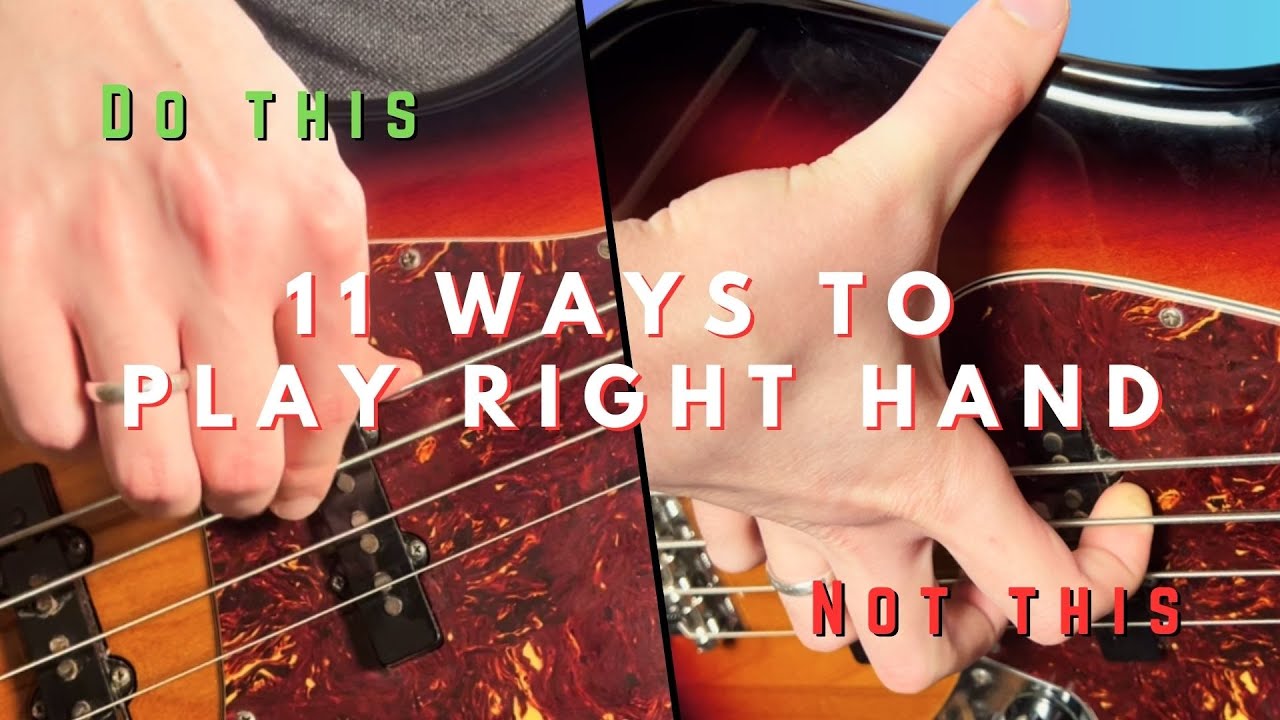 Unlock Your Bass: The Right Hand Techniques You Need